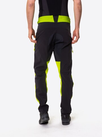 VAUDE Regular Athletic Pants 'Qimsa II' in Yellow