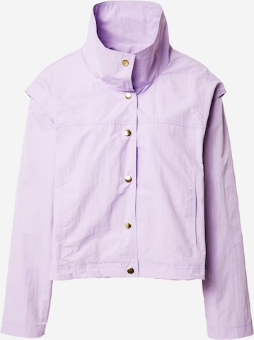 NÜMPH Between-Season Jacket 'ELITA' in Purple: front