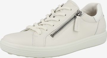 ECCO - Zapatillas deportivas bajas 'Soft 7' en blanco: frente