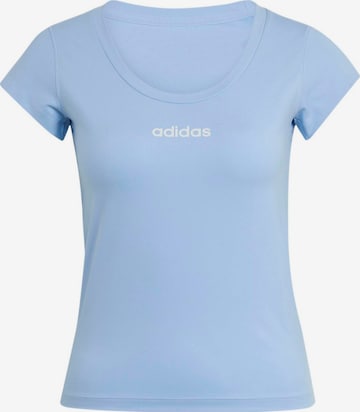 ADIDAS PERFORMANCE Toiminnallinen paita 'Hyperglam' värissä sininen: etupuoli