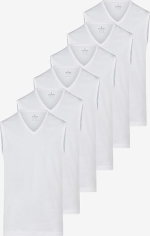 Ragman Undershirt 'Basic' in White: front