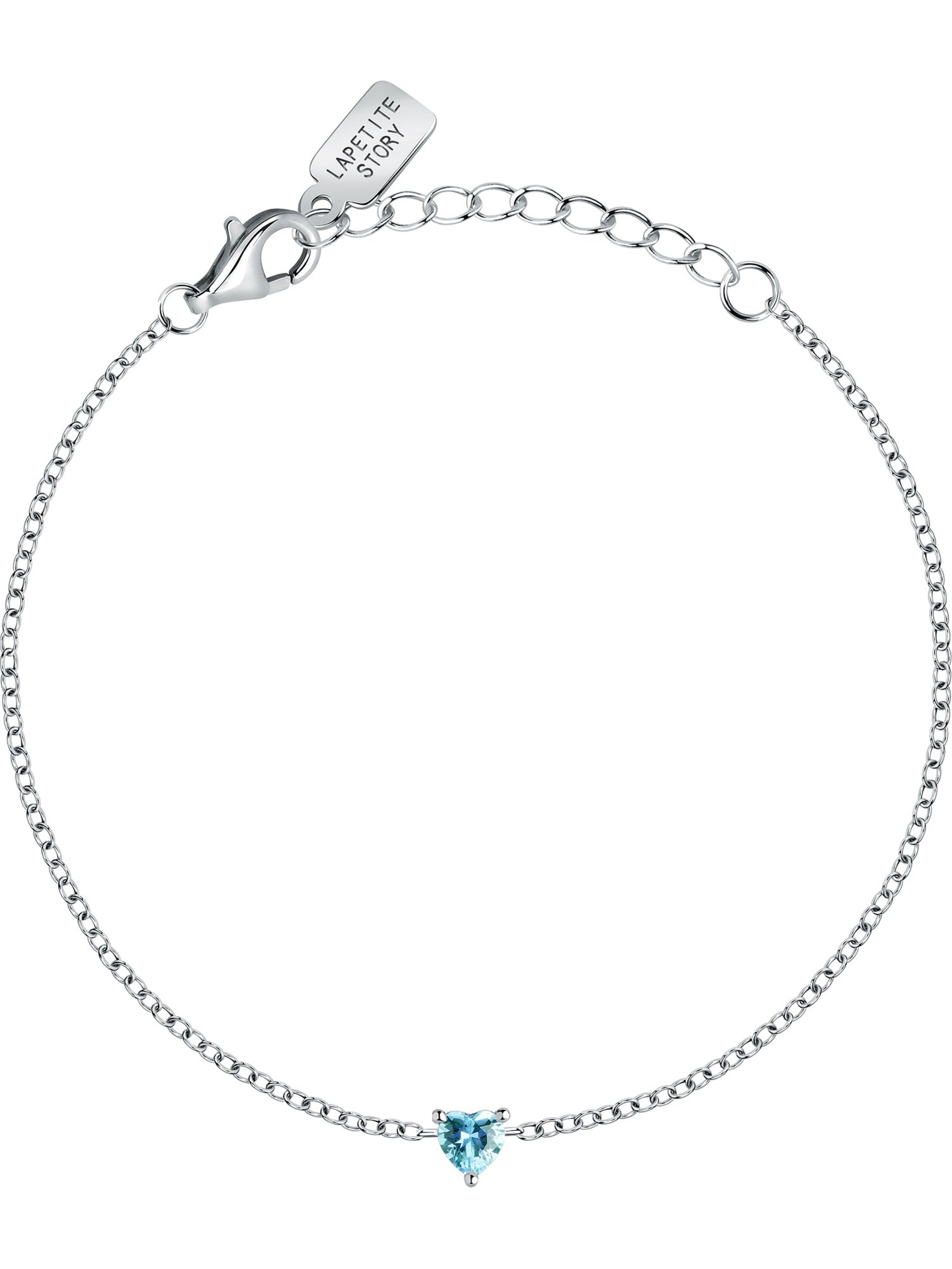 La Petite Story Armband in Silber: Vorderseite