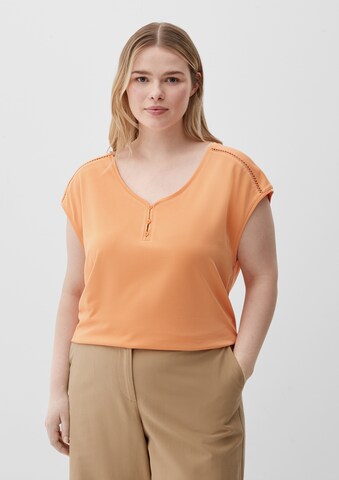TRIANGLE T-Shirt in Orange: predná strana