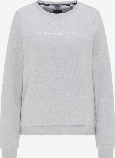 DreiMaster Maritim Sweater majica u siva / bijela, Pregled proizvoda