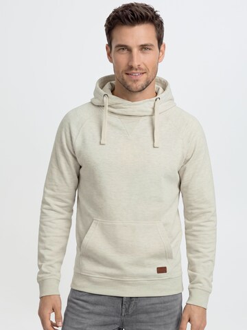 Felpa '703585ME' di BLEND in beige: frontale