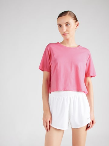ONLY PLAY Functioneel shirt 'ONPFENA' in Roze: voorkant