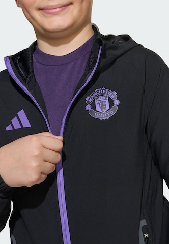 Giacca sportiva 'Manchester United Tiro 25 Competition Vis' di ADIDAS PERFORMANCE in nero