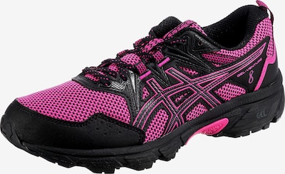 ASICS Chaussure de course 'Venture' en fuchsia / noir, Vue avec produit