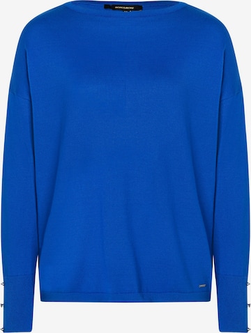 MORE & MORE Υπερμέγεθες πουλόβερ σε μπλε: μπροστά