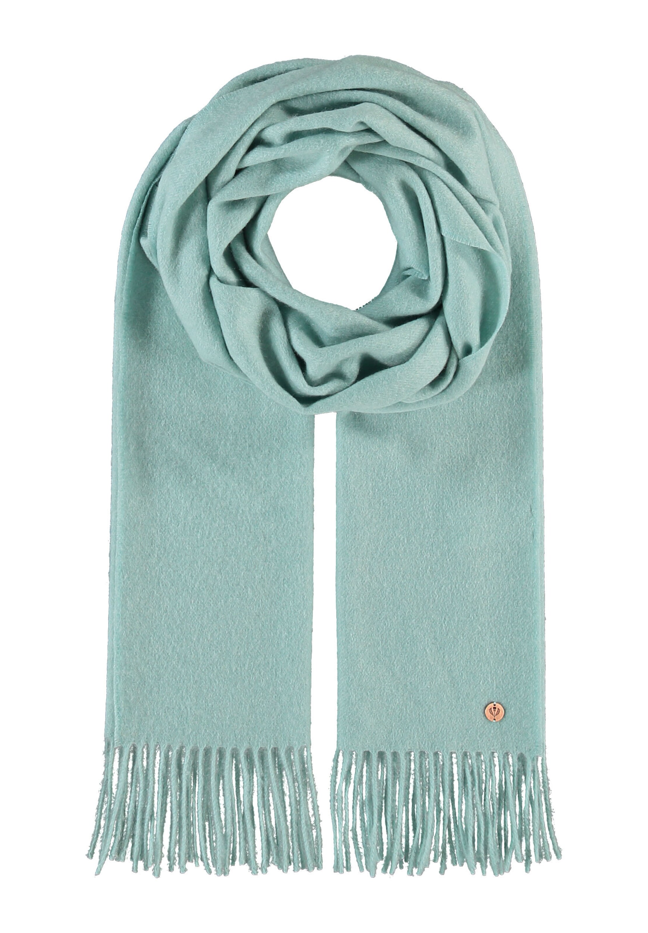 FRAAS Schal in Grün: Vorderseite