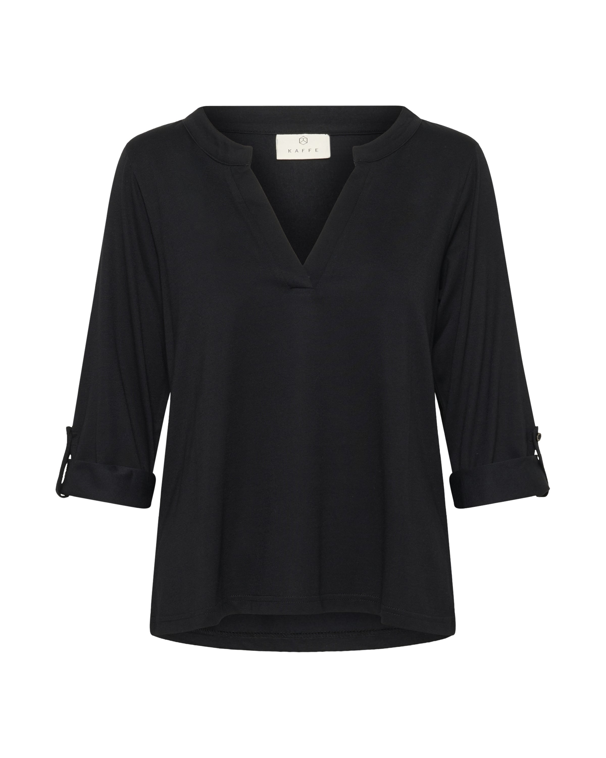 Kaffe Bluse 'KABrenda' in Schwarz: Vorderseite