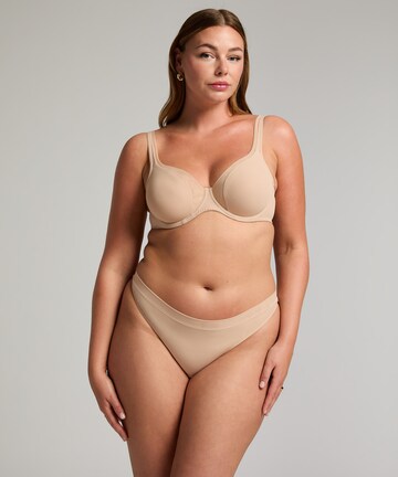 Hunkemöller T-shirt BH in Beige