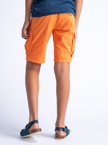 Petrol Industries Regular Trousers 'Sandwhisper' in Orange