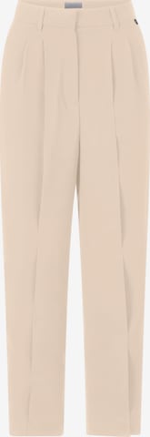 Rich & Royal Loosefit Laskoshousut värissä beige: etupuoli