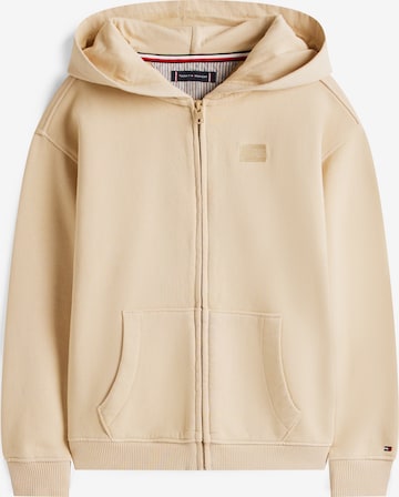 TOMMY HILFIGER Collegetakki värissä beige: etupuoli