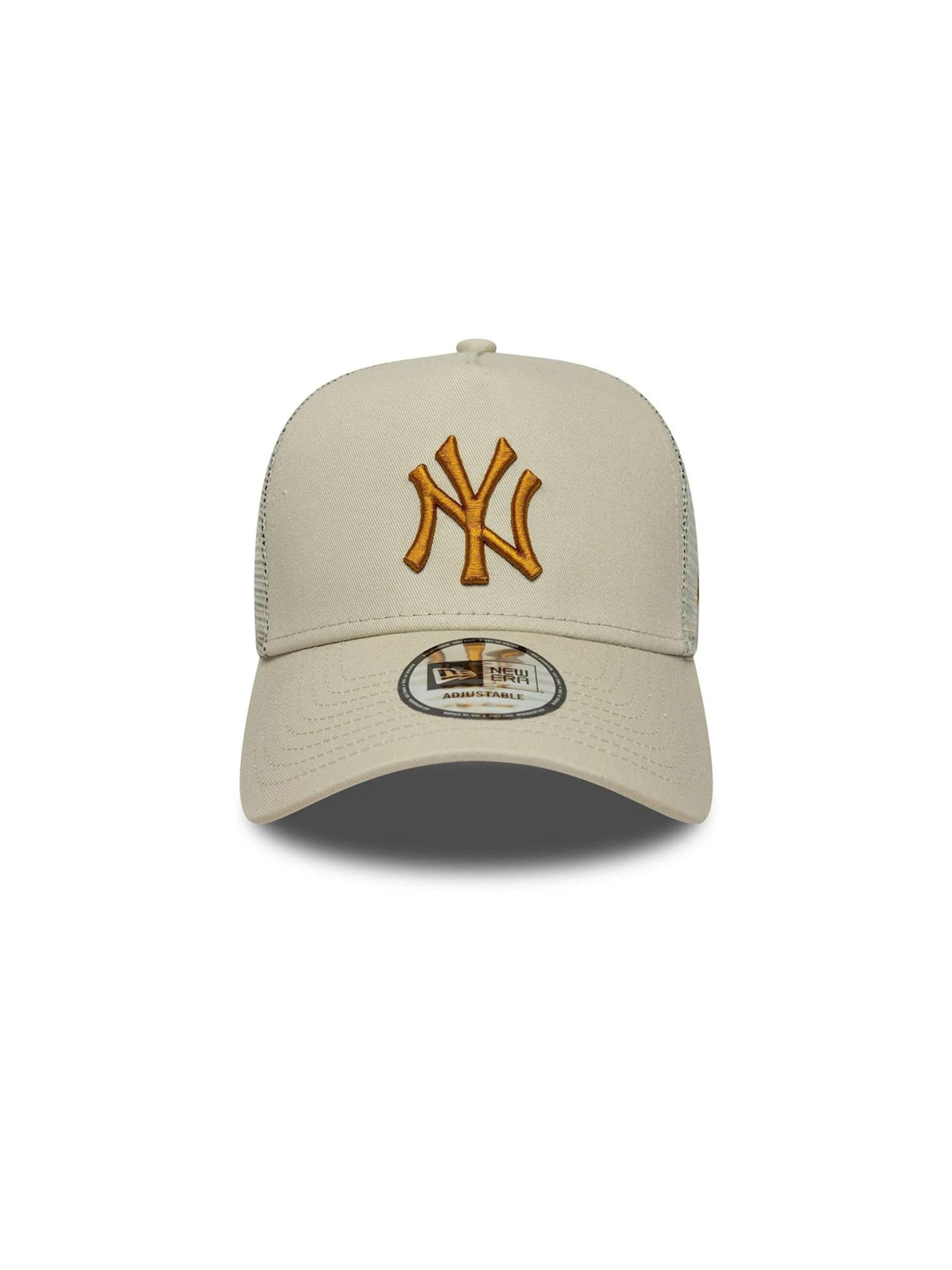 NEW ERA Sportkeps '9FORTY New York Yankees MLB Essential' i beige