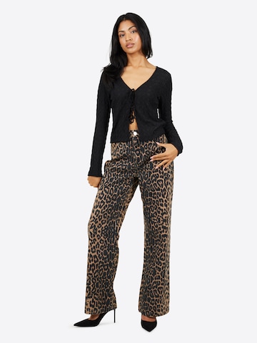 BRAVE SOUL Blouse in Zwart