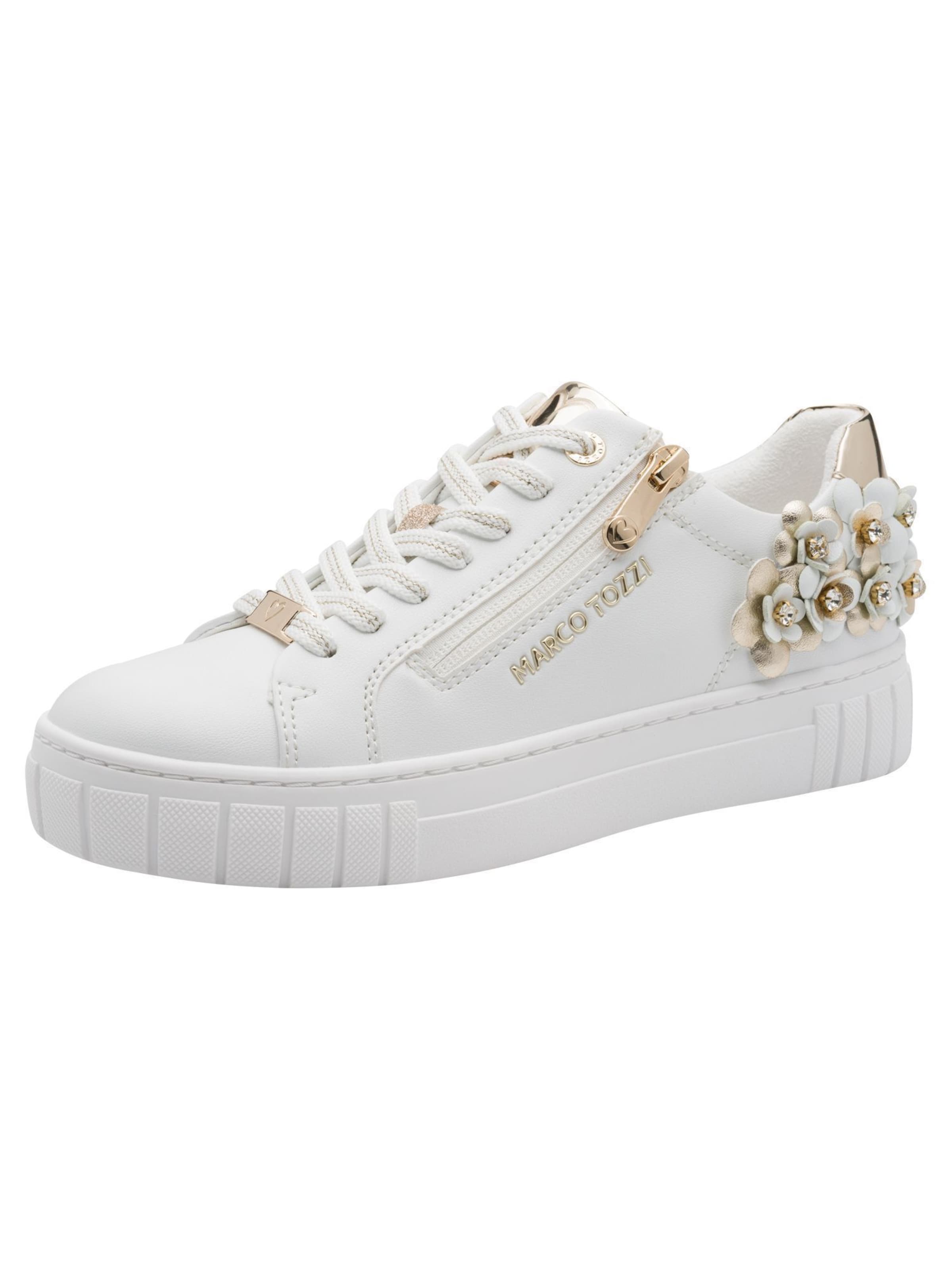 MARCO TOZZI Platform trainers in White: front