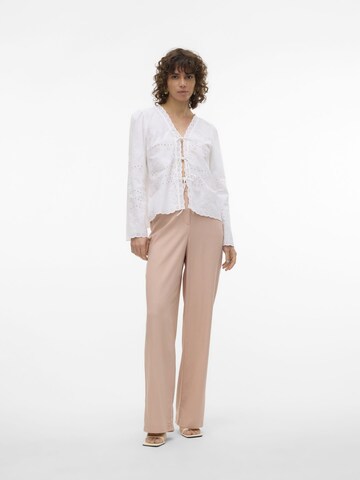 VERO MODA Loosefit Broek 'DINNA' in Roze