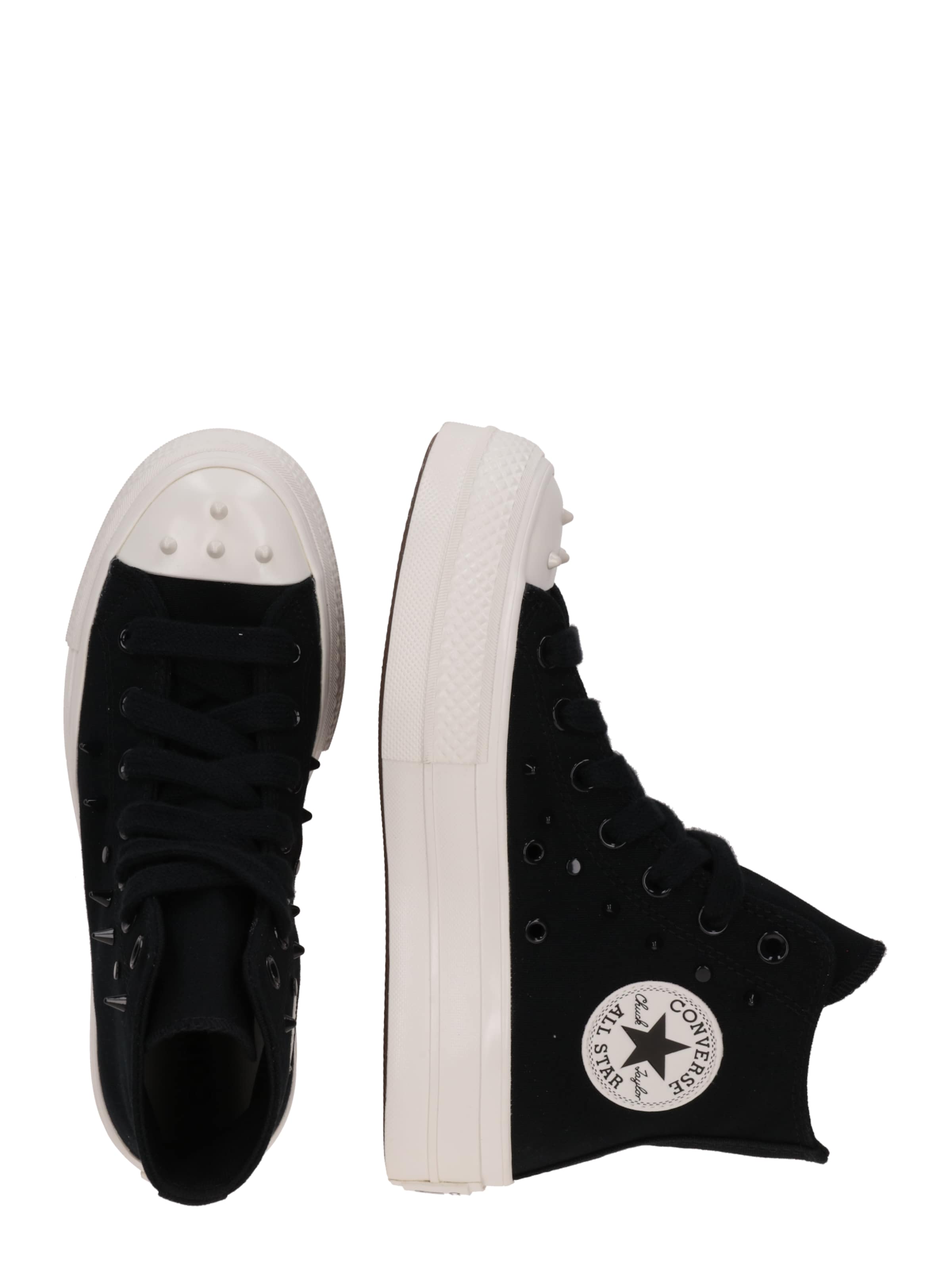 Sneaker alta 'CTAS LIFT' di CONVERSE in nero