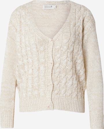 Molly BRACKEN Neuletakki värissä valkoinen: etupuoli