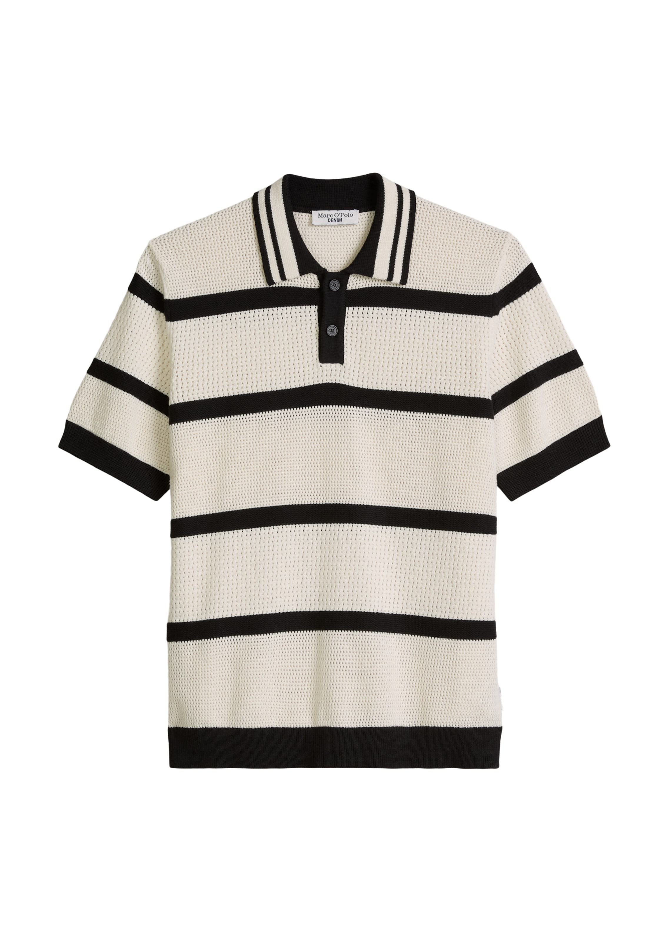 Pull-over Marc O'Polo DENIM en blanc : devant