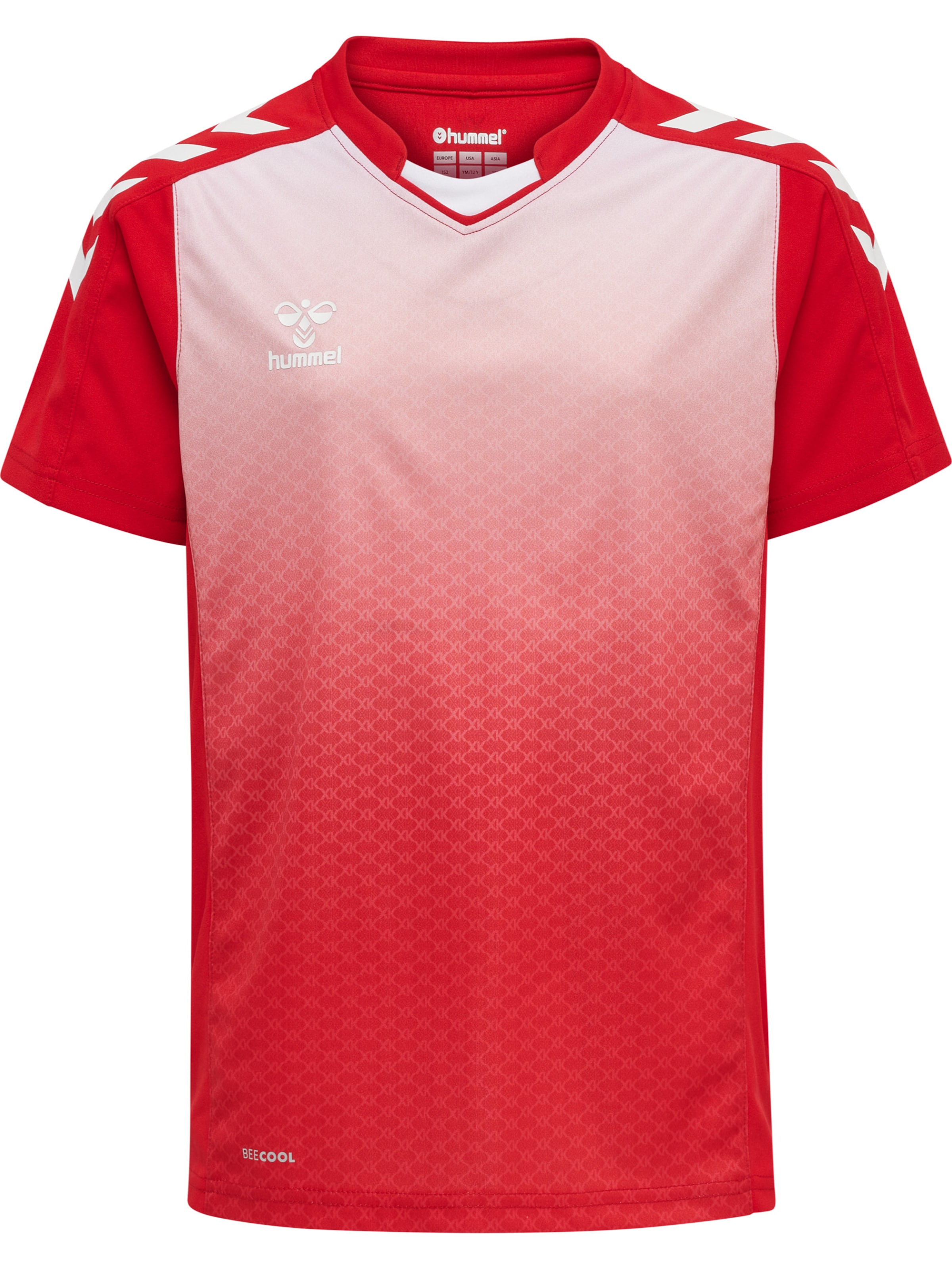 Hummel Functioneel shirt in Rood: voorkant