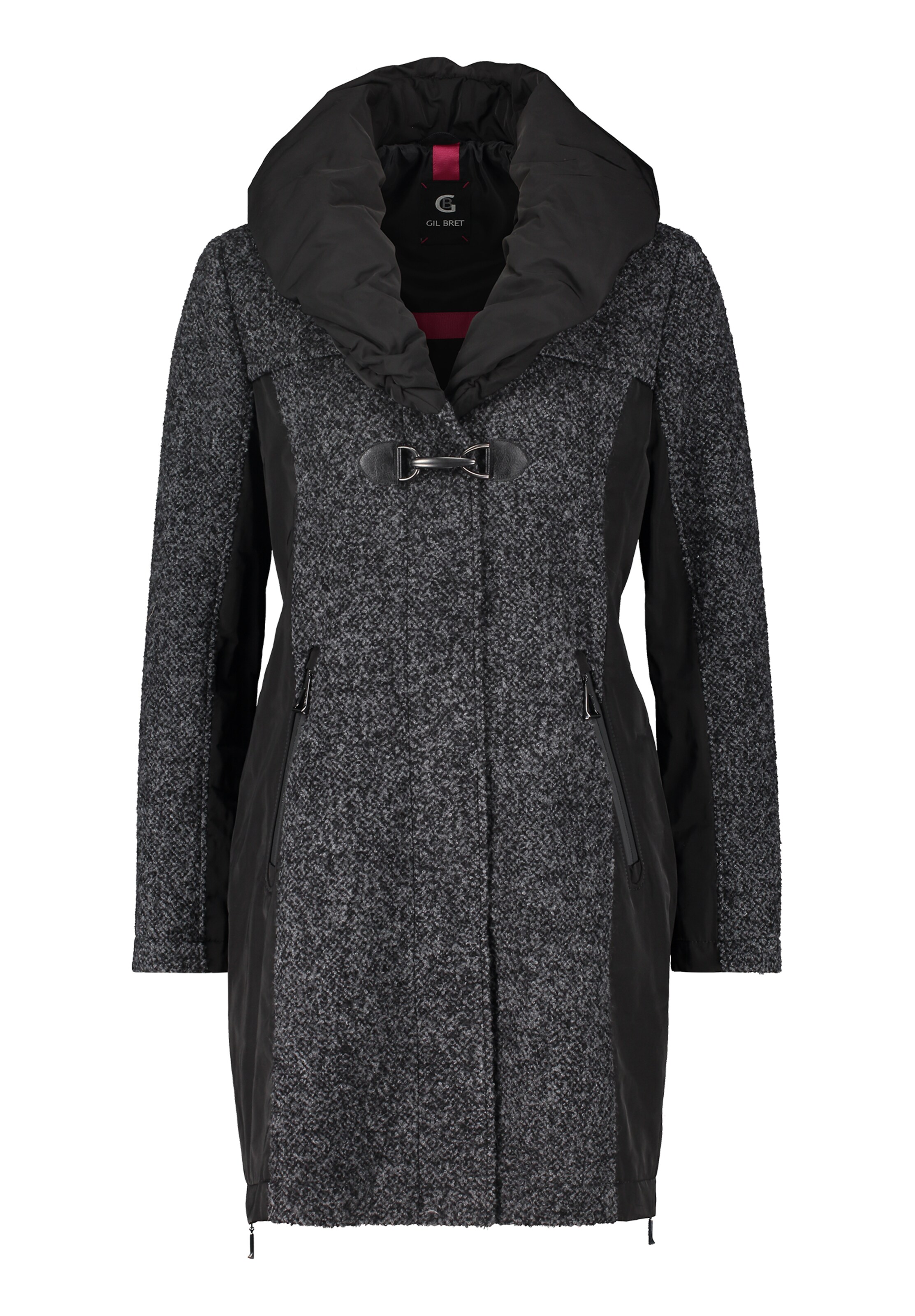 GIL BRET Wintermantel in Grau: Vorderseite