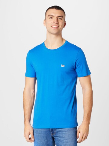 Lee T-shirt i blå: framsida