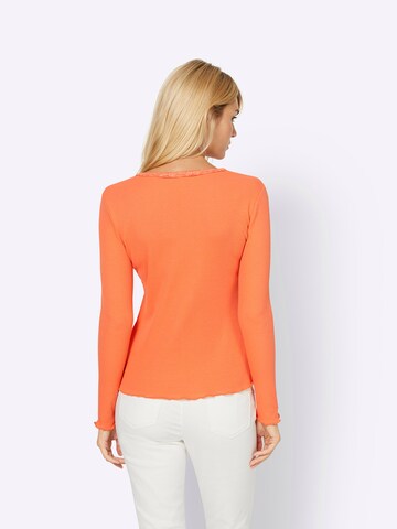 heine Knit cardigan in Orange