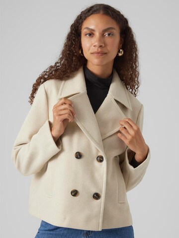 VERO MODA Between-Season Jacket 'VINCEMIA' in Beige: front