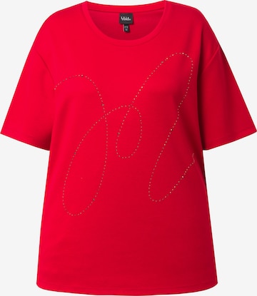 Ulla Popken Shirt in Red: front