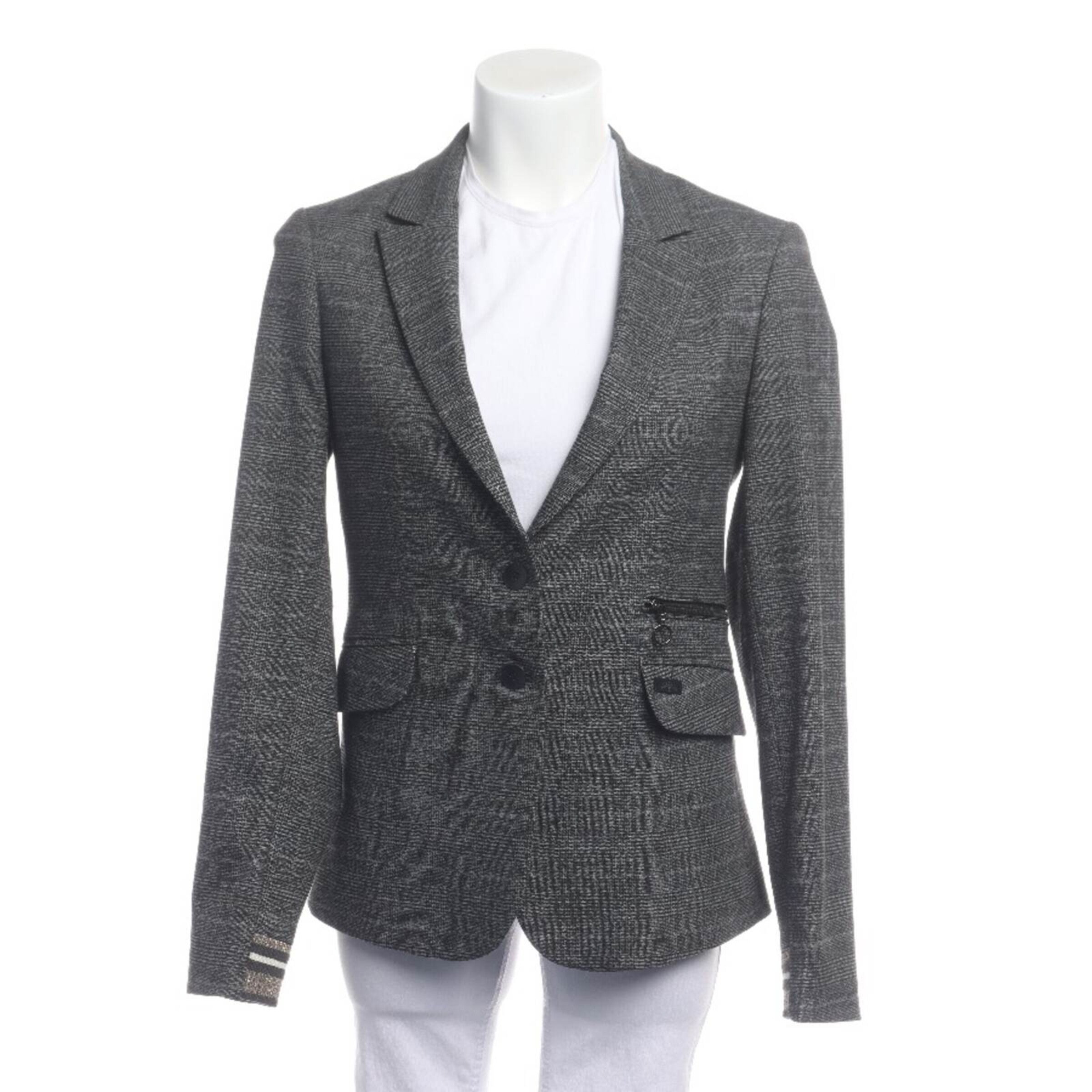 MOS MOSH Blazer M in Grau: Vorderseite
