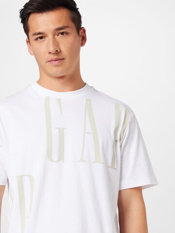 GAP - Camiseta en blanco