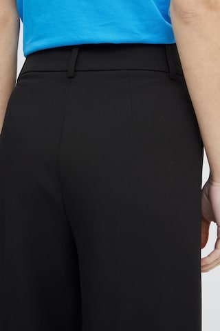 ICHI Wide leg Pants 'Ihlexi' in Black