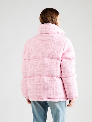GCDS Зимняя куртка в Ярко-розовый