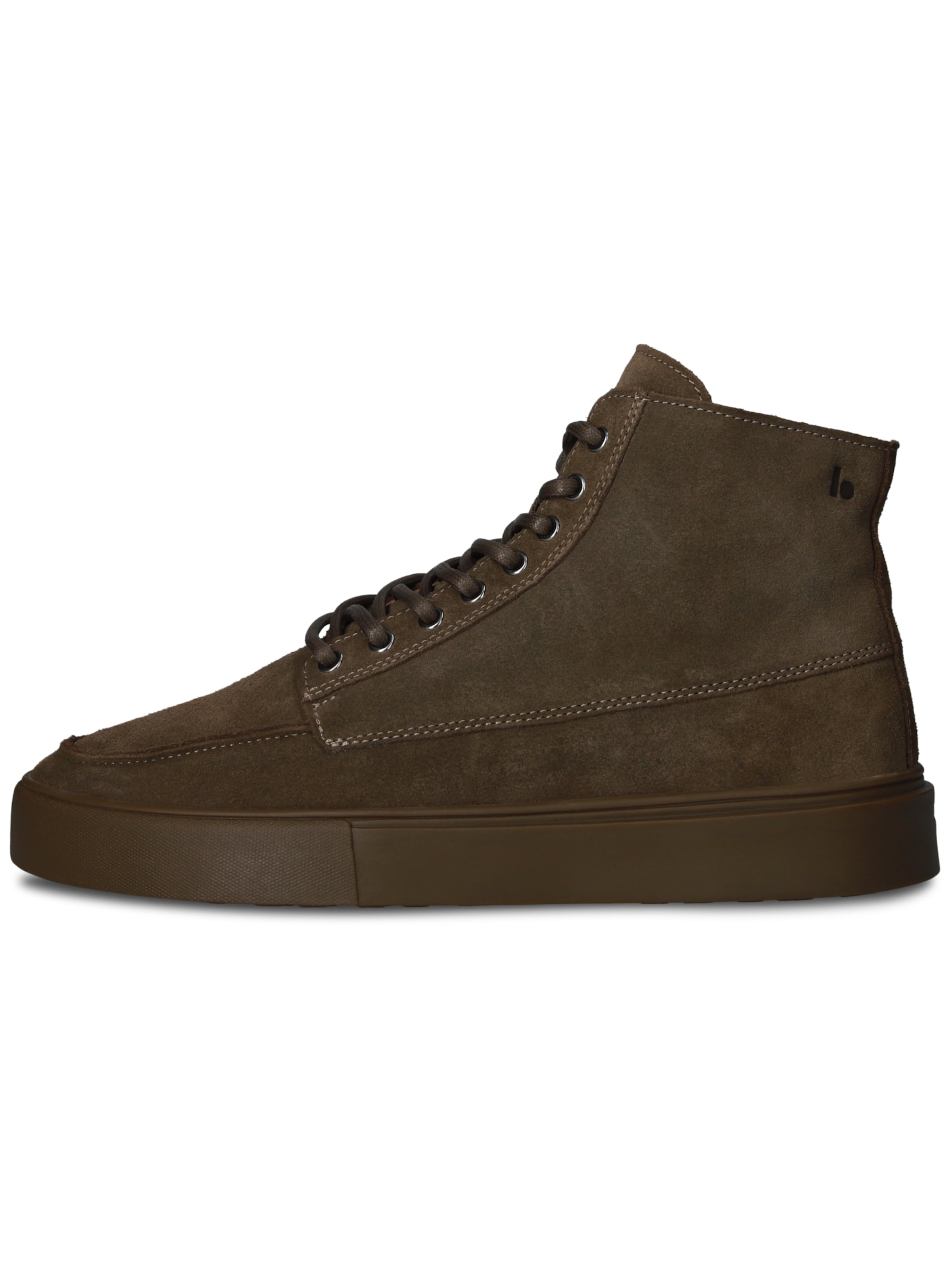 BLACKSTONE Sneakers hoog in Bruin: voorkant