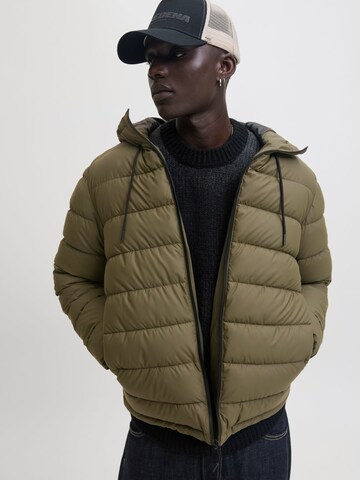 JACK & JONES Winter jacket in Green