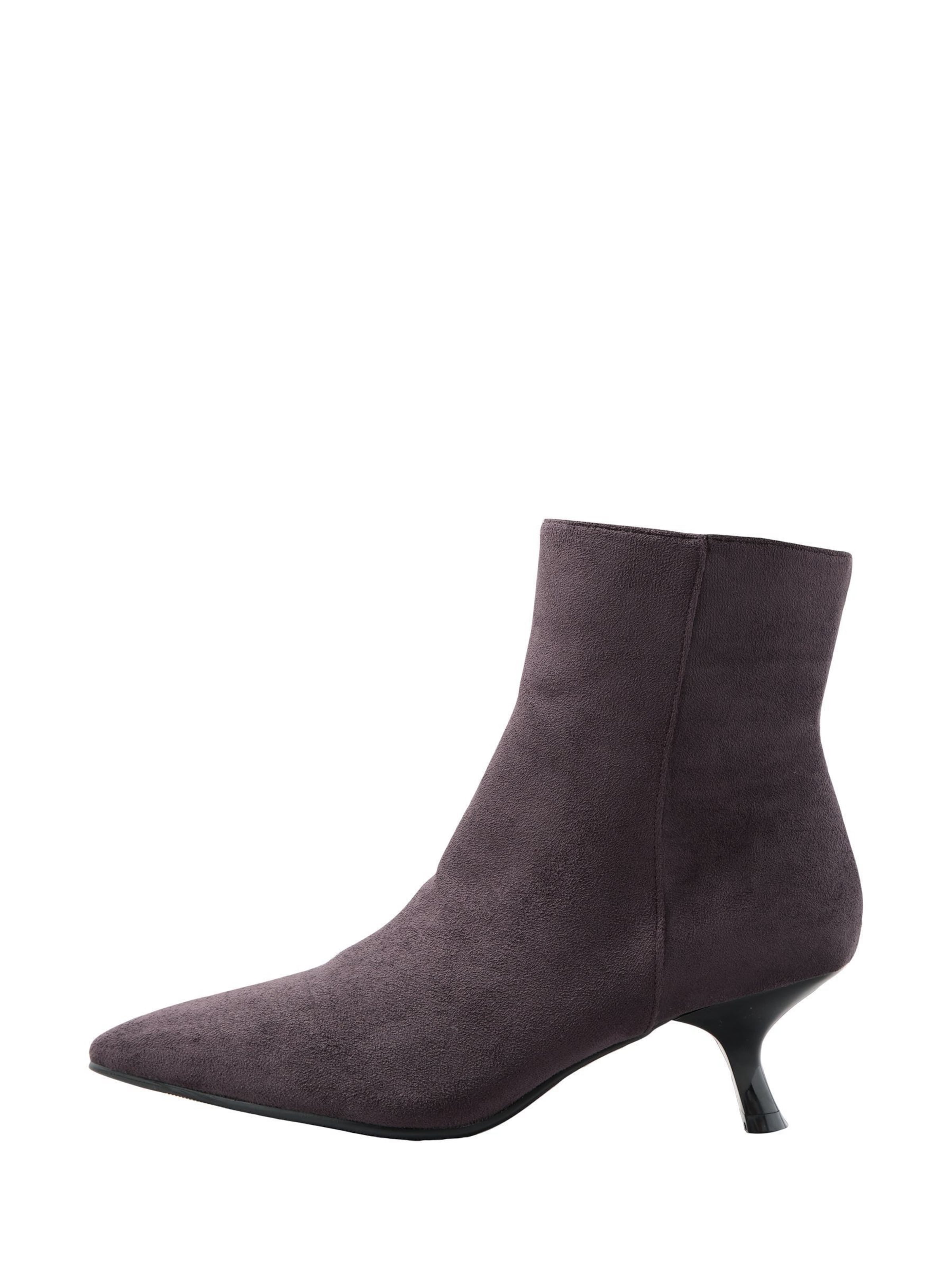 Lipsy Stiefelette in 38/Wide in graphit, Produktansicht