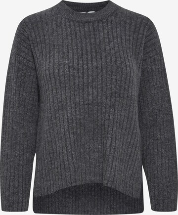 b.young Sweater 'NASIKA' in Grey: front