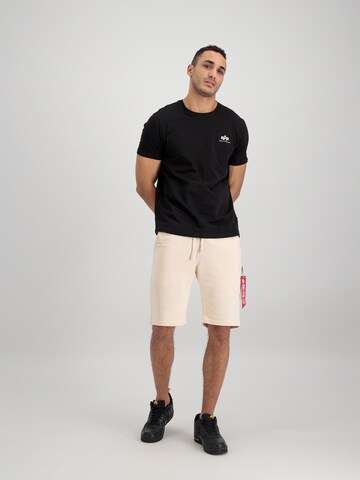 regular Pantaloni cargo di ALPHA INDUSTRIES in bianco