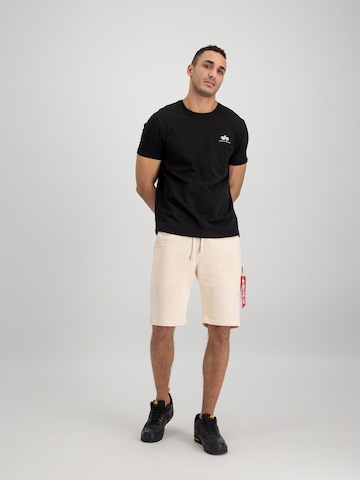 ALPHA INDUSTRIES Regular Broek in Wit