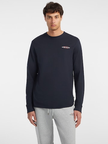 GUESS JEANS Shirt 'American Tradition' in Blau: Vorderseite