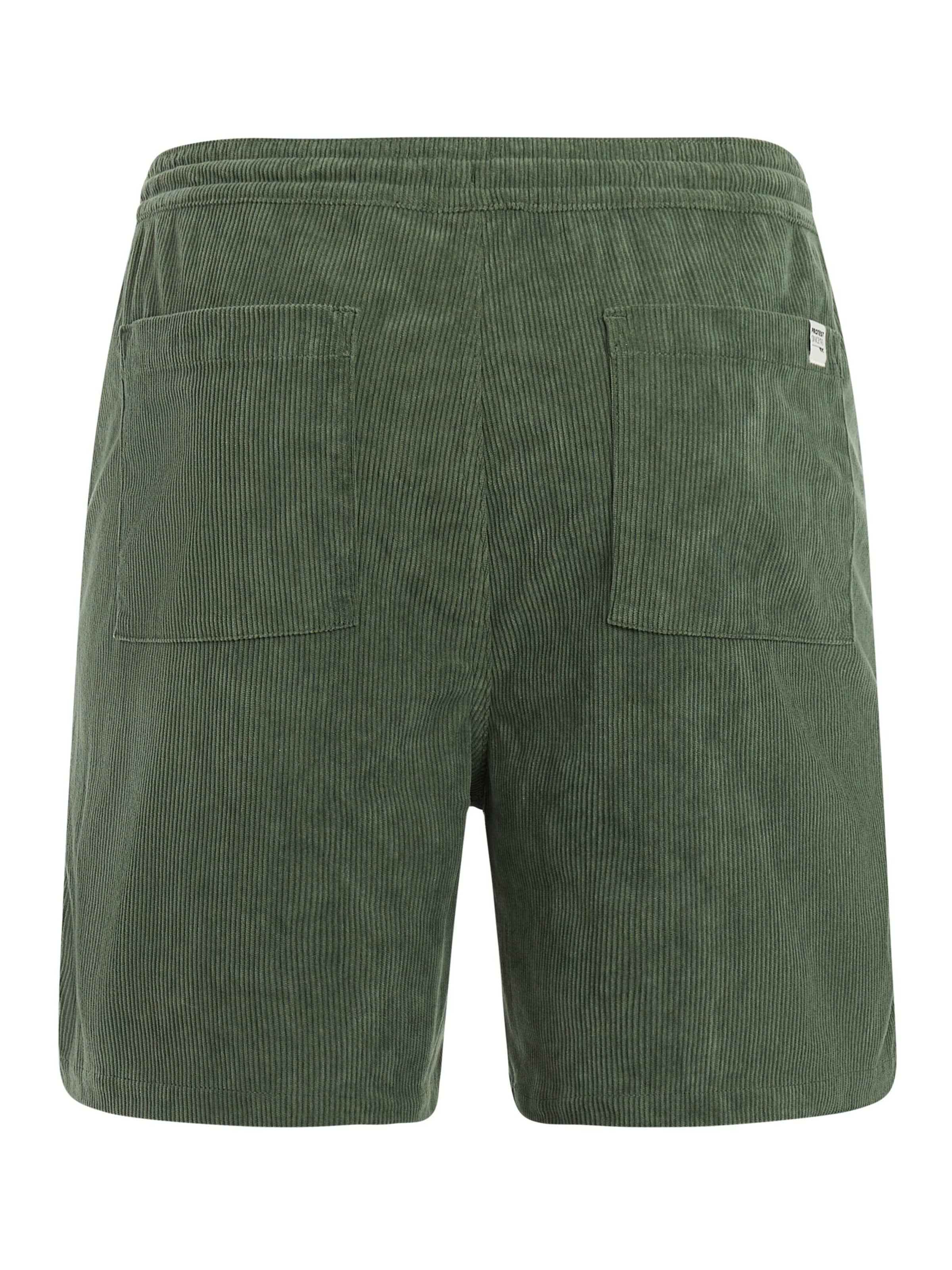 PROTEST Regular Broek 'PRTUleyo' in Groen: voorkant