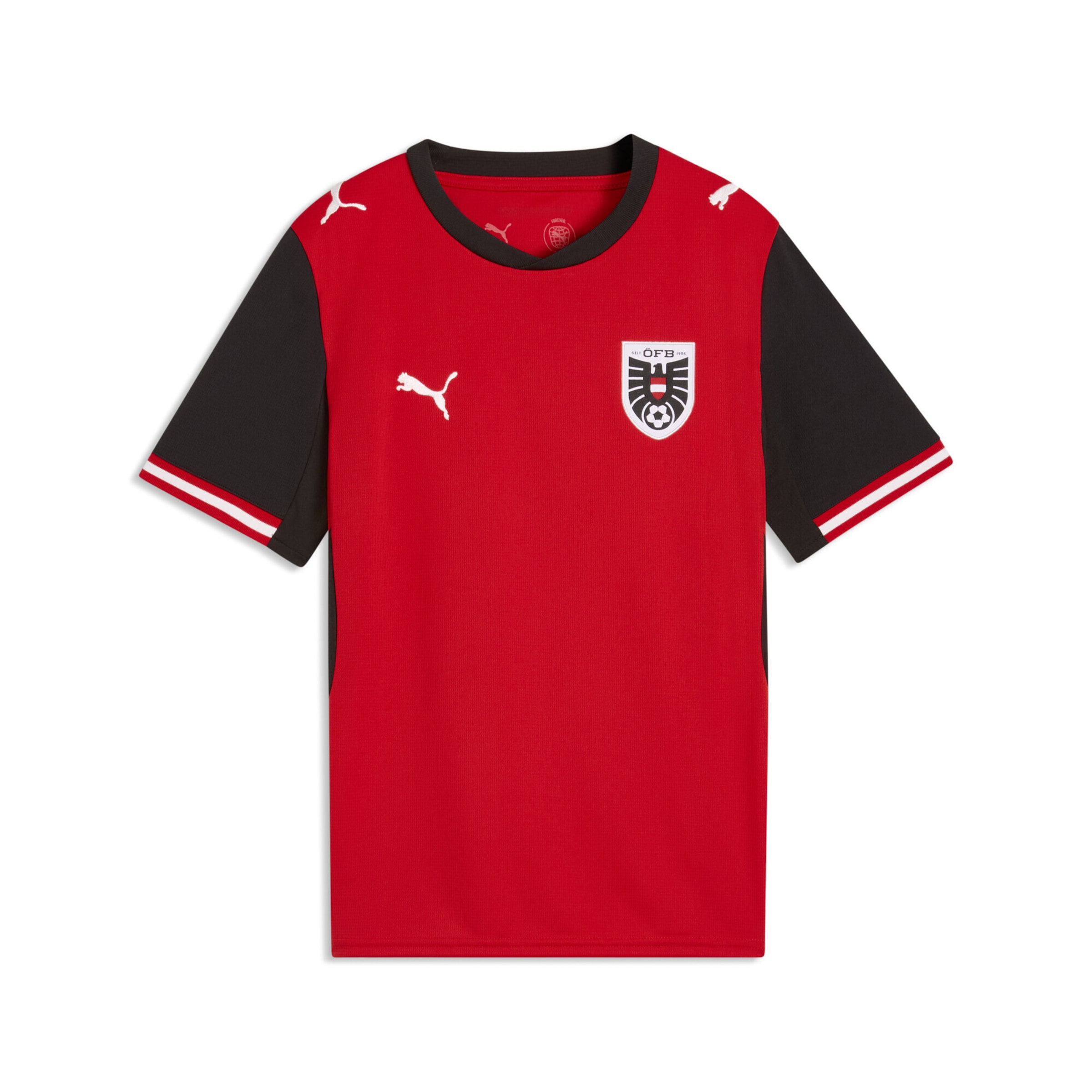 PUMA Functioneel shirt in Rood: voorkant