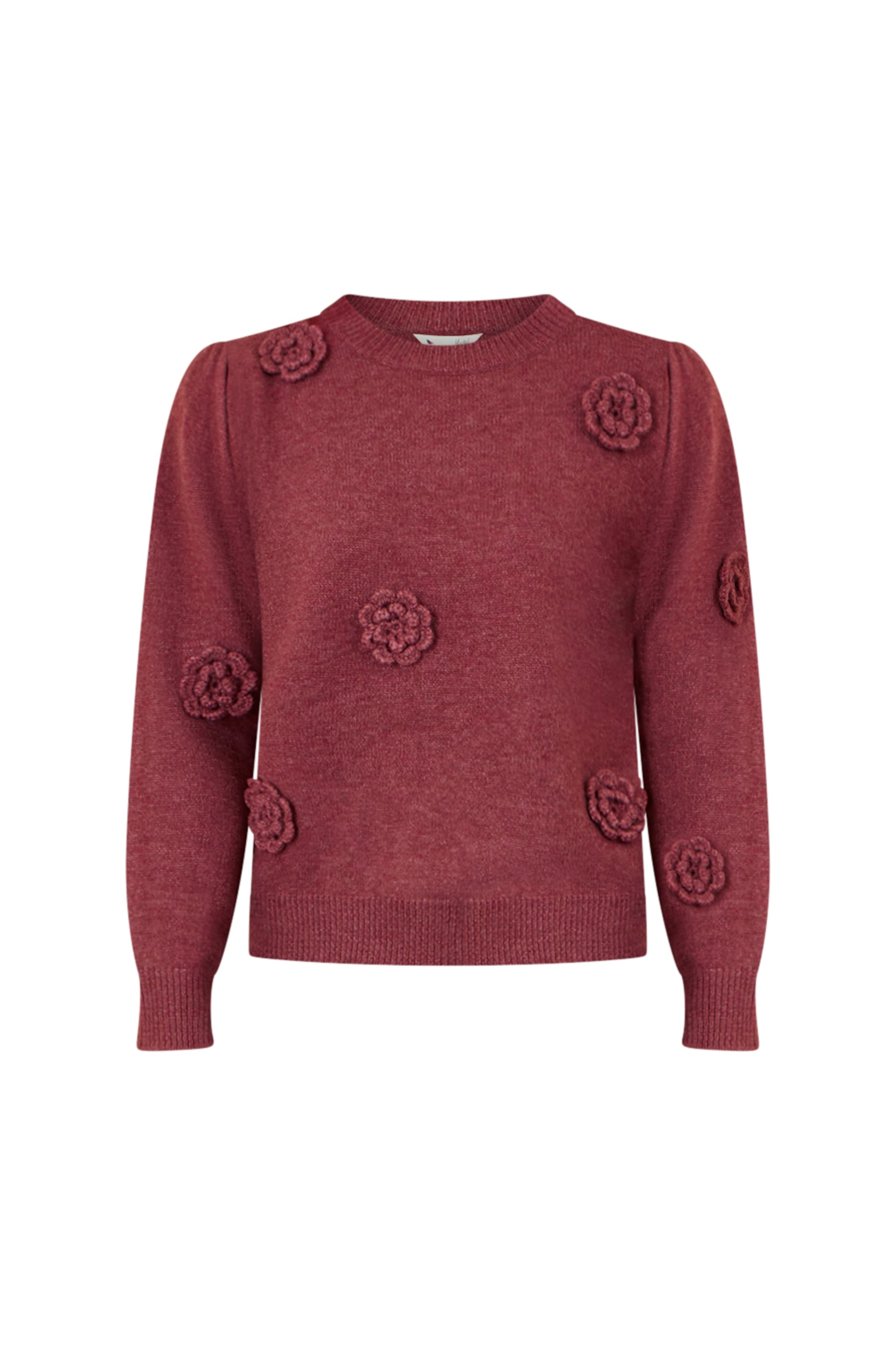 Yumi Pullover in Rot: Vorderseite