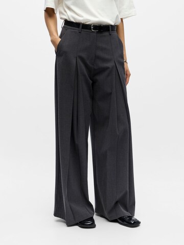 Regular Pantalon OBJECT en gris : devant