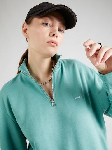 zaļš LEVI'S ® Sportisks džemperis 'Everyday 1/4 Zip'