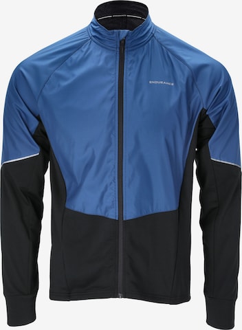 ENDURANCE Athletic Jacket 'Jive M' in Blue: front