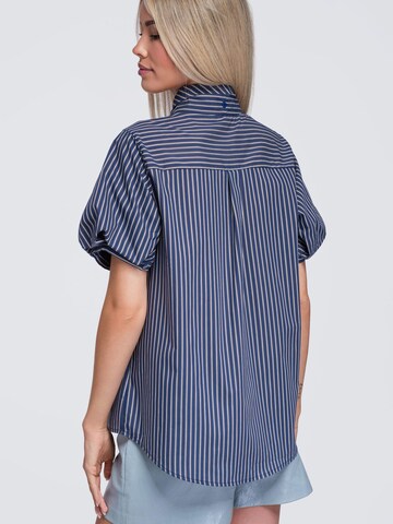 Ombre - Blusa en azul